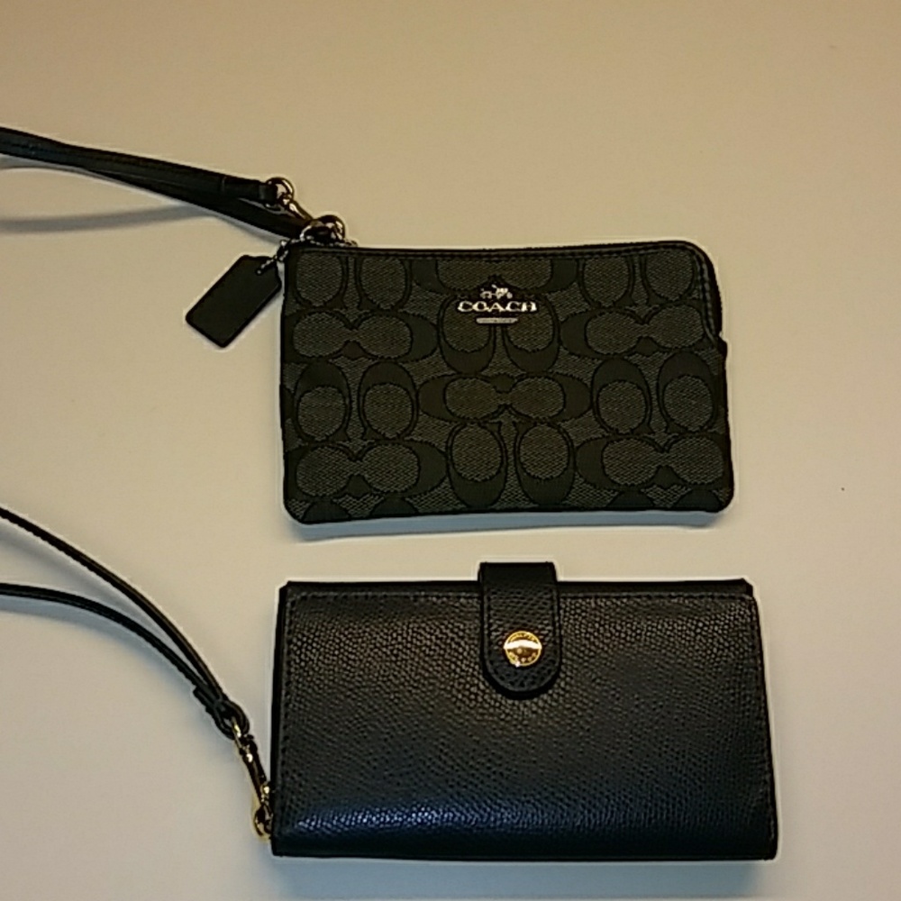 Authentic Coach wristlets